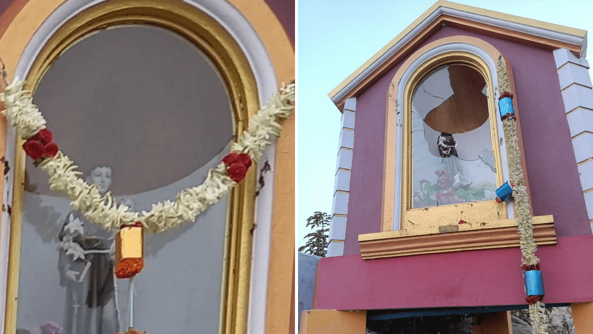 Amid Anti Conversion Bill Row Yet Another Church Vandalised In Karnataka